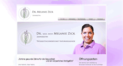 Desktop Screenshot of fuer-meine-zaehne.de